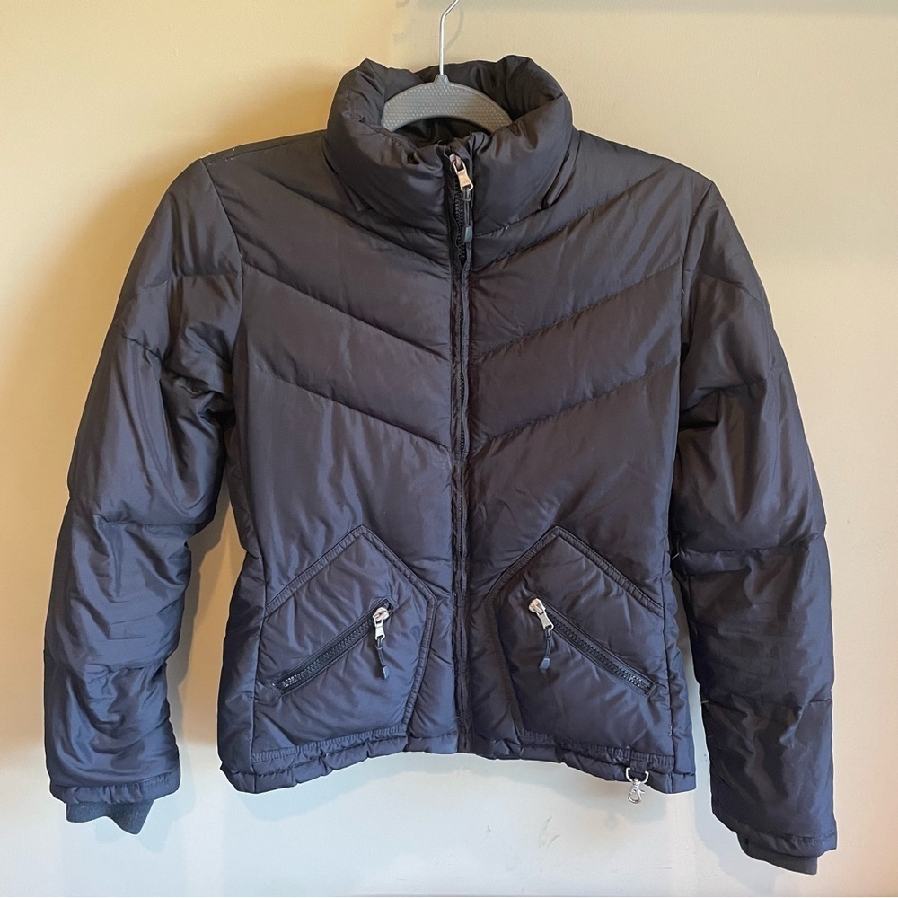JCrew Vintage Black  Puffer Coat Black Size XS